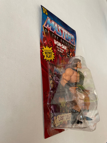 Wun-dar Motu Origins Mattel Creations 2021 Card Poco Doblado (Usado)