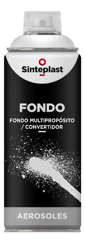 Aerosol Brillospray Convertidor De Oxido / Fondo - 440cc Color Rojo