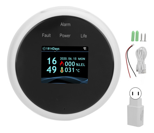 Detector De Gas Natural Wifi, Alarma De Combustible, Fuga De