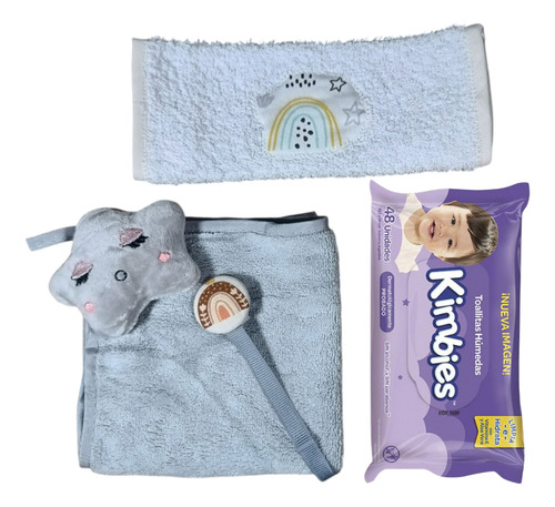 Regalo De Bienvenida De Bebe Gris