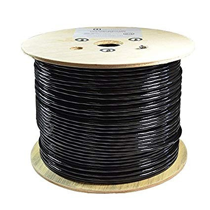 Dripstone Cobre Desnudo 1000 Pies Al Aire Libre Cat6 / Entie