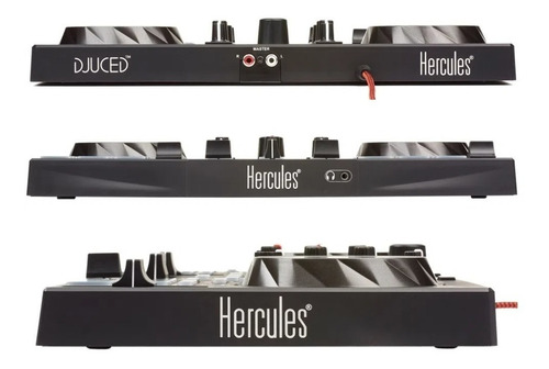 Controlador DJ Hercules DJControl Inpulse 200 negro de 4 canales