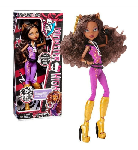 Muñeca Monster High Clawdeen Nueva 