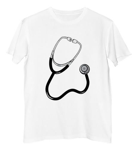 Remera Niño Estetoscopio Medicina Medico Doctor