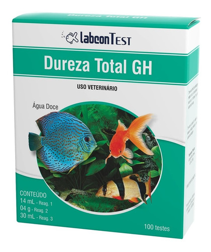 Alcon Labcon Test Dureza Total Gh - 100 Testes