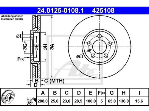 Discos Delanteros Vw Passat 1993 Variant 2.8 Vr6 172hp Par