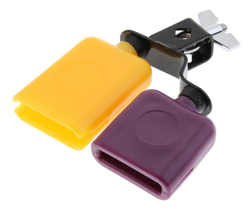 Zy Accesorio De Batería De Cencerro Abs Duradero Multicolor