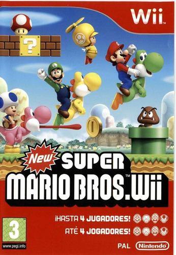 Super Mario Bros Saga Completa Wii