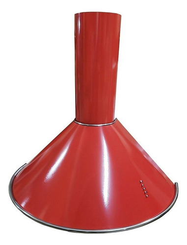 Campana Extractora Cocina Colucci 60 Cm Circular 3 Vel Rojo