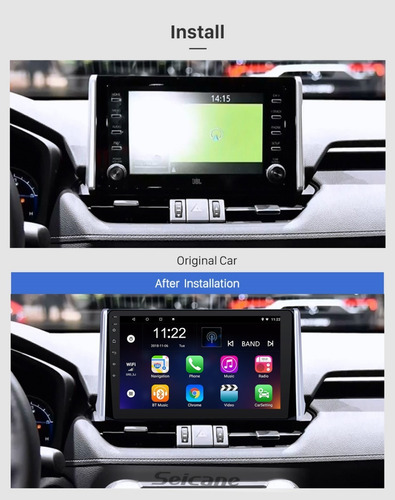 Autoradio Toyota Rav 4 2018-2022 De 4ram+64gb-8nucleos+chip