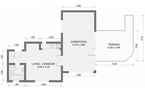 Imagen 14 de 14 de Venta De Departamento En Constitución, Capital Federal