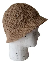 Comprar 2 Gorros Piluso  Tejidos A Mano Crochet Hilo De Algodon