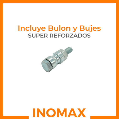 Rueda V De Acero Porton Corredizo 140mm con Ruleman Inomax