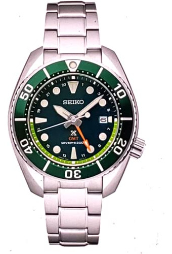 Seiko Sfk003 Prospex Solar Sumo Gmt Verde Esfera F6j5f