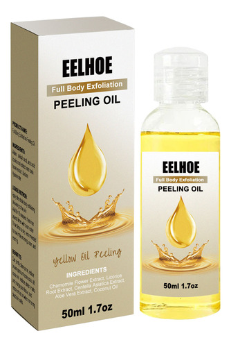 Aceite Exfoliante Amarillo De Alta Calidad Para Piel De Nudi