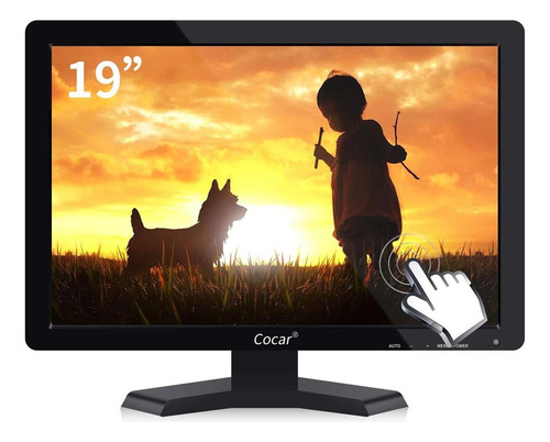 Monitor De Tela Sensível Ao Toque, Monitor Lcd De 19 Polegad