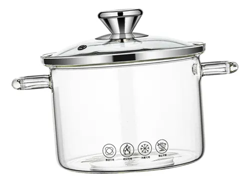 comprar Boo Olla De Vidrio Transparente, Estufas Universales, Olla