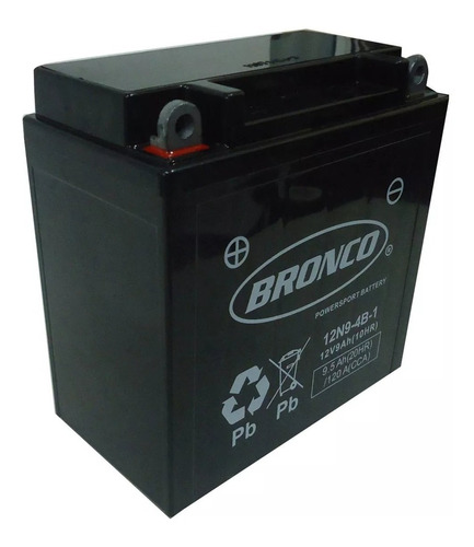 Bateria Gel Bronco 12n9-4b-1 12 V 9.5 Ah No Yuasa Marelli ®