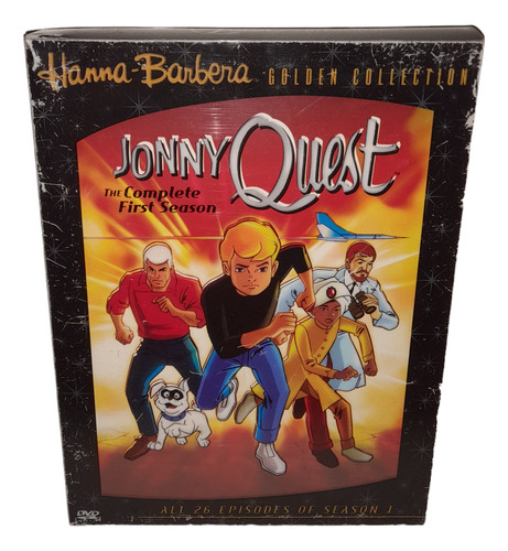 Jonny Quest Dvd Season 1 Hanna Barbera Golden Collection