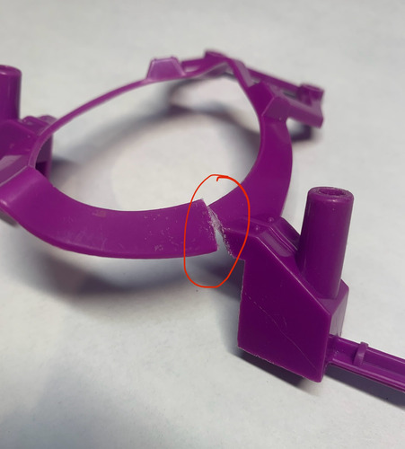 Dino Riders Arnés Para Reparar Triceratops (Usado)