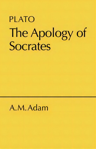Apology Of Socrates, De Plato., Vol. 1. Editorial Cambridge University Press, Tapa Blanda En Inglés