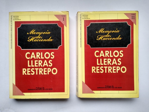 Carlos Lleras Restrepo / Memoria De Hacienda : 1939-1942