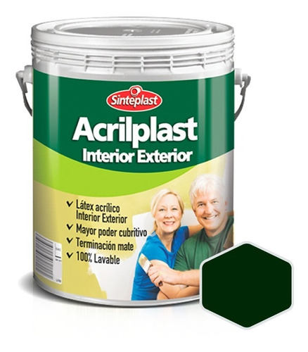 Acrilplast | Exterior/interior | +4 Colores | 20lt