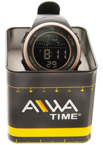 Imagen 5 de 7 de Reloj Hombre Sumergible Aiwa Digital Deportivo 5atm Adig015