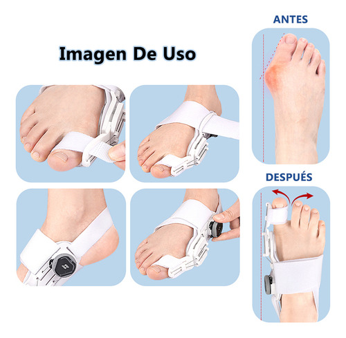 Corrector De Juanetes Ajustable Para Pie Izquierdo Y Derecho