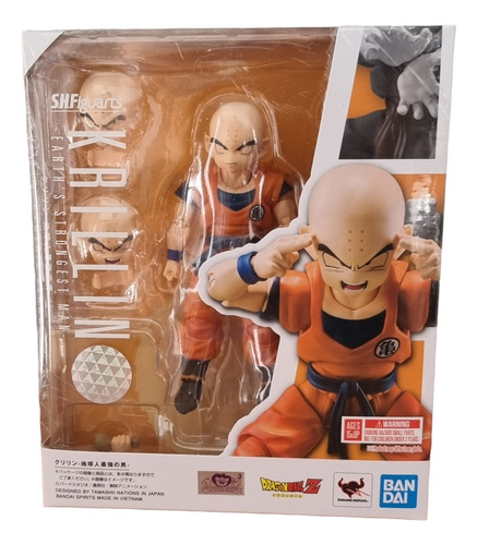 Sh Figuarts Dragon Ball - Krillin Strongest Earthling Man