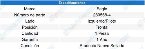 Soporte Motor Bmw 535i Xdrive L6 3l 06 A 10 Eagle 6503945