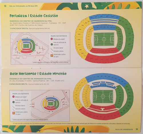 03 Ingressos E O Guia Copa Da Confederações Fifa 2013-brasil