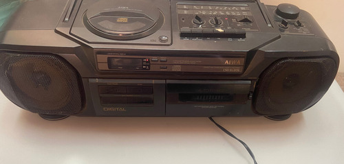 Microsystem Aiwa Csd-xl 205 Antigo C Defeito Detalhes Abaixo Preto 0 W (Usado)