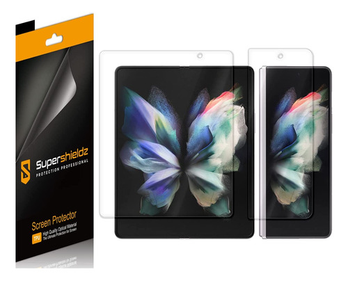 (2 Paquete) Supershieldz Diseñado Para Samsung Galaxy Z Fold