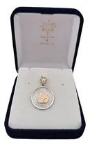 Comprar Dije Profesión Plata Y Oro9k Medalla 17mm Ingeniero Agrónomo