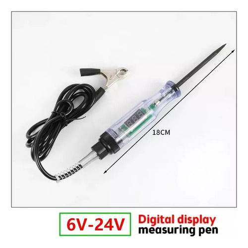 S W 2pc Probador De Corriente De Coche