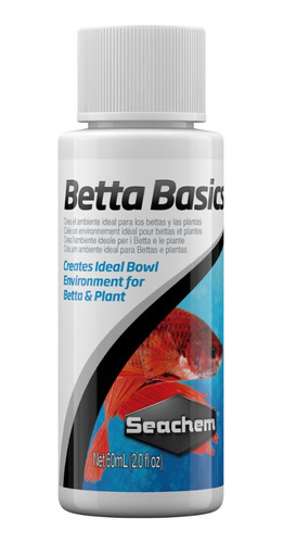 Betta Basics 60ml Acondicionador De Agua  - Seachem 