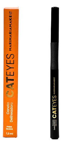 Caneta Delineadora Mari Maria Cat Eyes Preto
