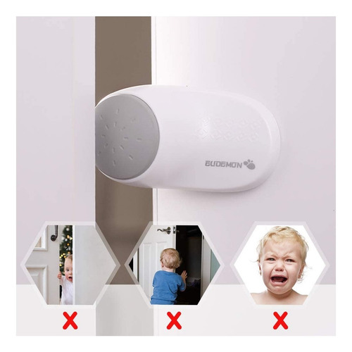 Imagen 2 de 5 de Protector De Puerta Ajustable