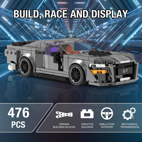 Juego De Construcción De Autos Deportivos Marca Coleccionist 0 Versión Del Personaje