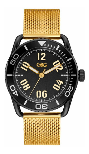 Reloj Para Caballero G By Guess Voyager G11955g2 Negro