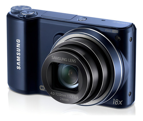 Samsung WB250F compacta cor azul