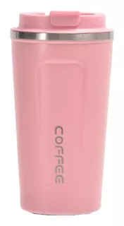 Drinkpops Vaso Cafe Termico Acero Inox 510ml Color Rosa Coffee