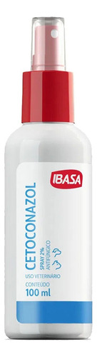 Spray Cetoconazol 2% 100ml Ibasa Antifungico