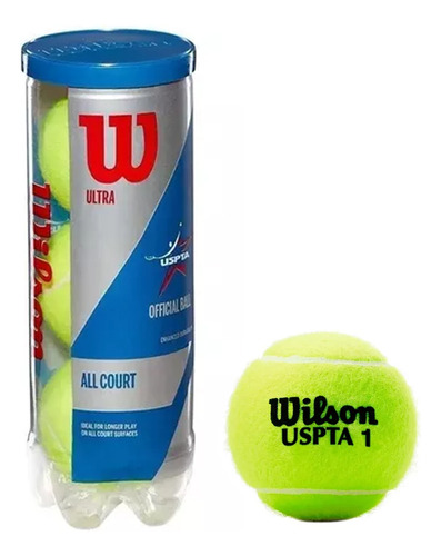 Pack Pelotas Tenis Wilson Originales Ultra All Court X3 