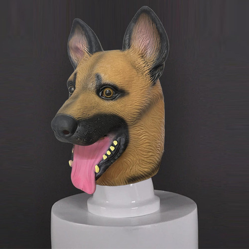 Nuevo Máscara De Perro Lindo Alemán, Máscara De Cosplay De