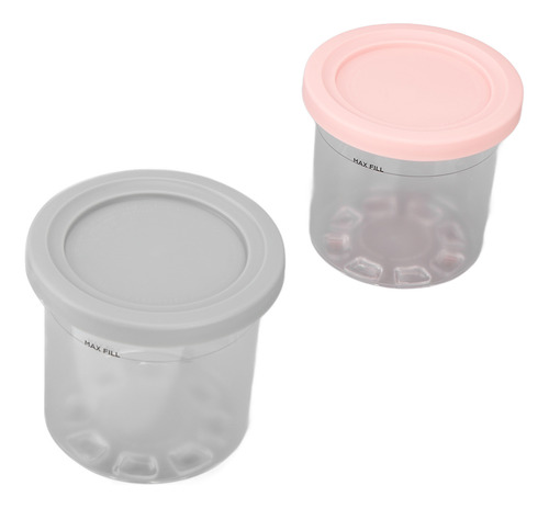 Taza De Pintas De Helado, 2 Unidades, 600 Ml, Tarro De Almac