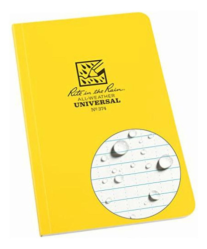 Rite In The Rain All-weather Copiadora Papel, Hoja 27,9 x Color Amarillo