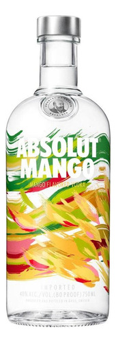 Caja De 12 Vodka Absolut Mango 750 Ml