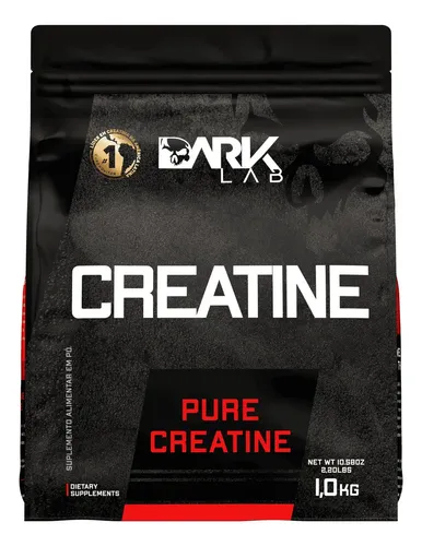 Creatina Monohidratada Pura 1kg Dark Lab Unidade Sem sabor